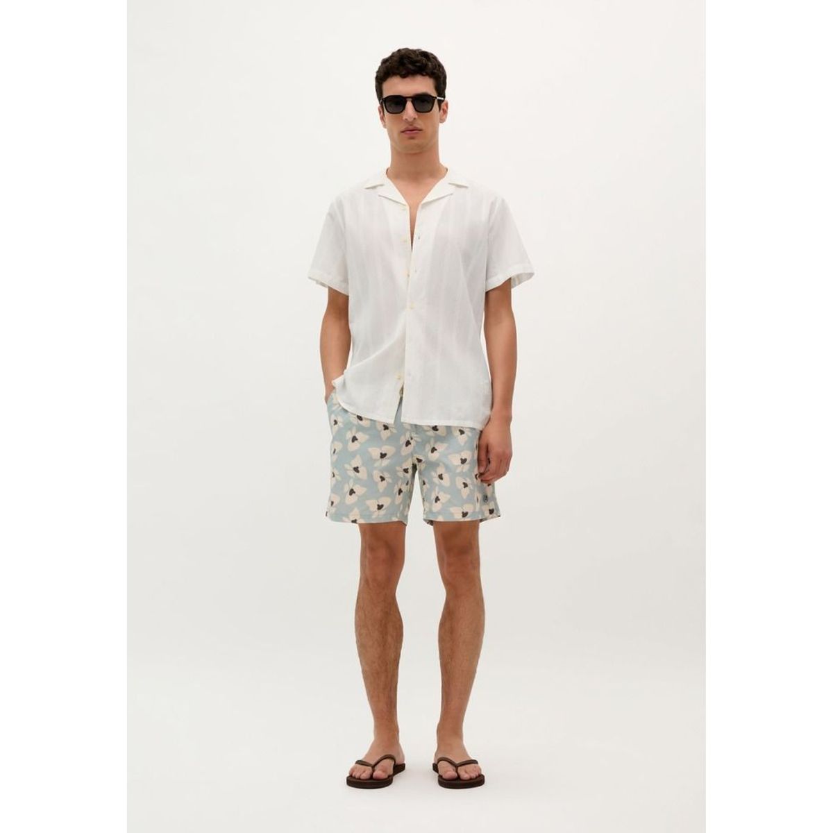 SCALPERS - BAÑADOR ESTAMPADO FLORES