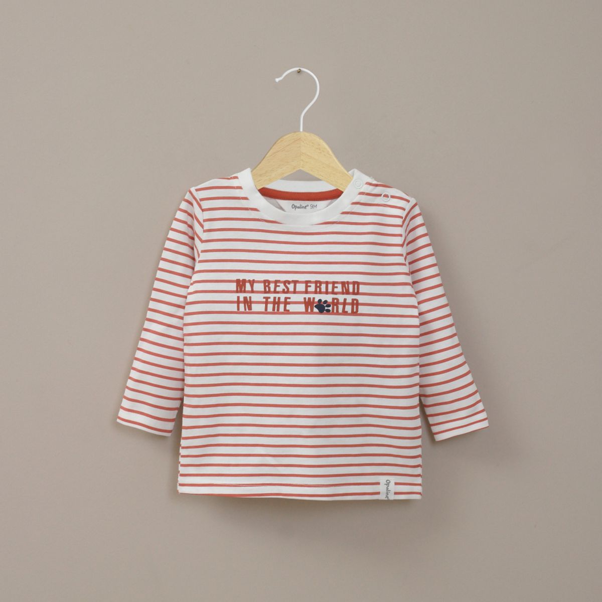 OPALINE - Polera Infant Niño Naranja