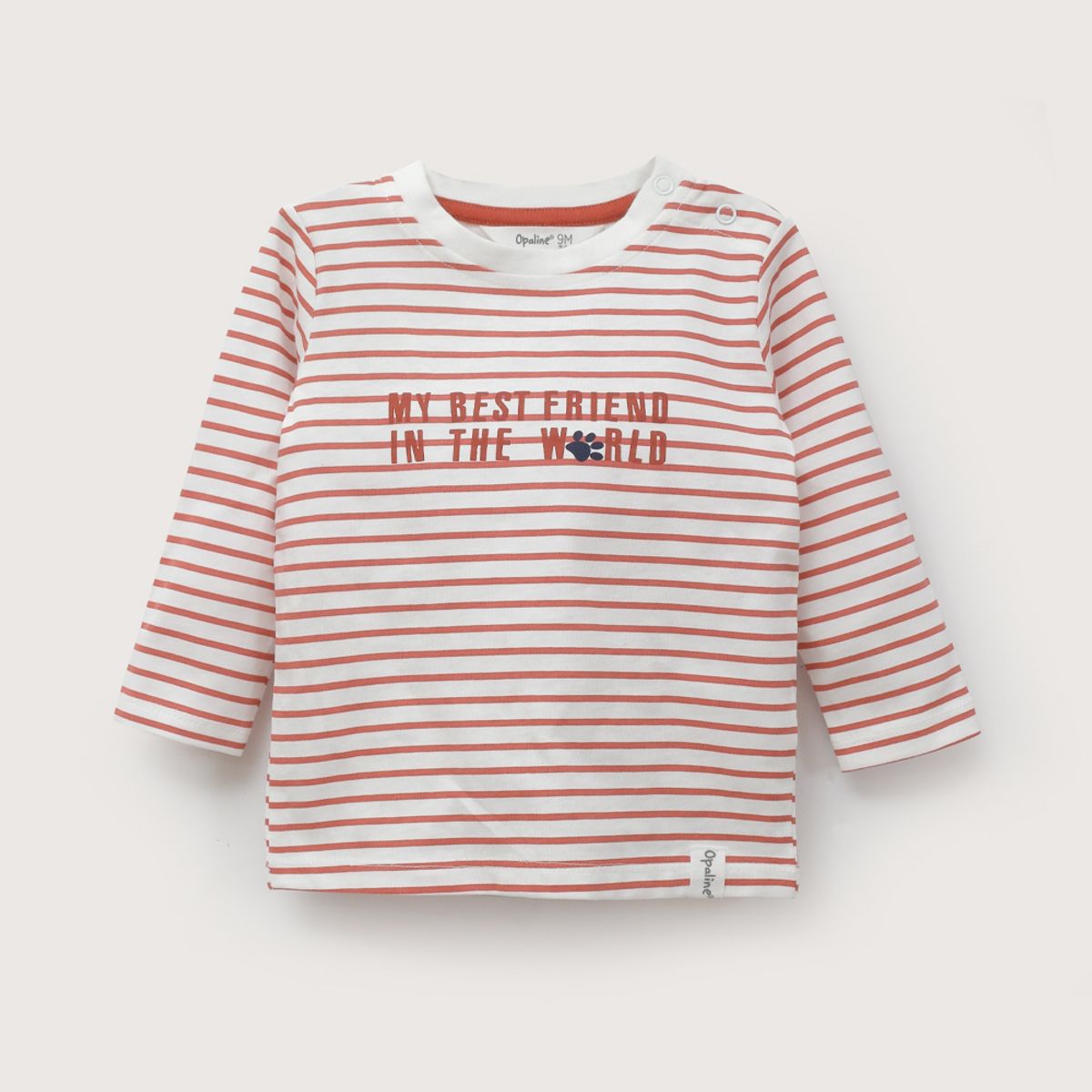 OPALINE - Polera Infant Niño Naranja
