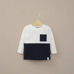 OPALINE - Polera Infant Niño Azul
