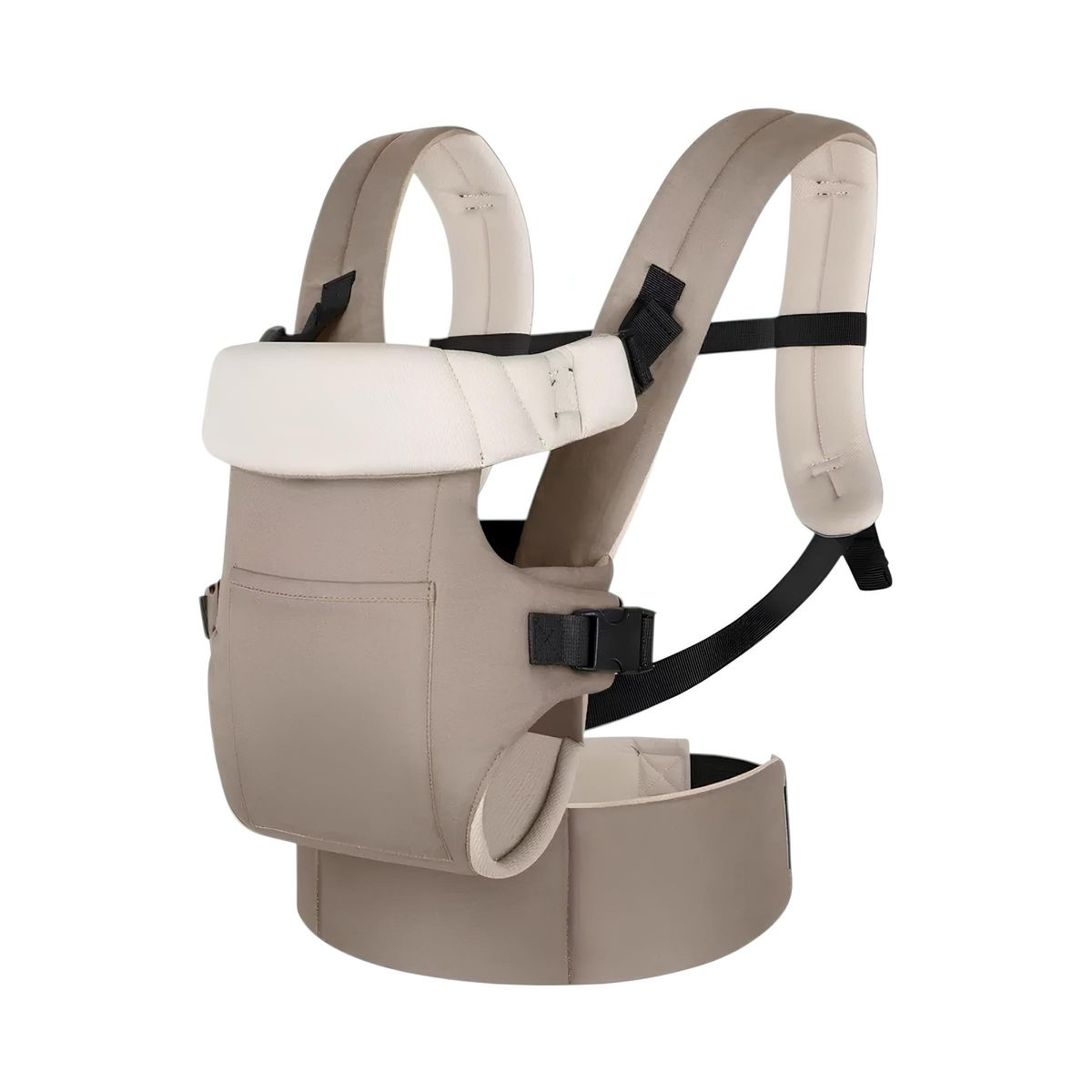 LUBABYCAS - Portabebé Ergonómico Multifuncional Café Rio By Lubabycas