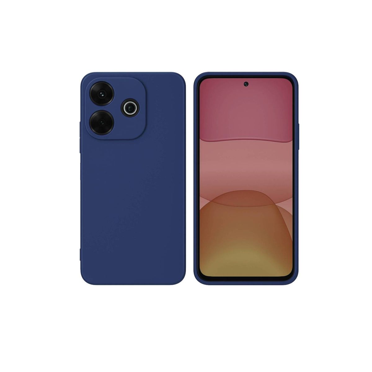 JOIGO - Carcasa Funda Para Xiaomi Redmi 13x Azul Oscuro
