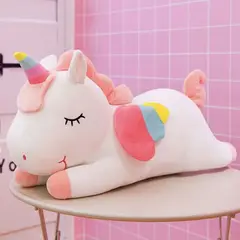 TOPSOC - Peluche Unicornio Almohada 65 cm