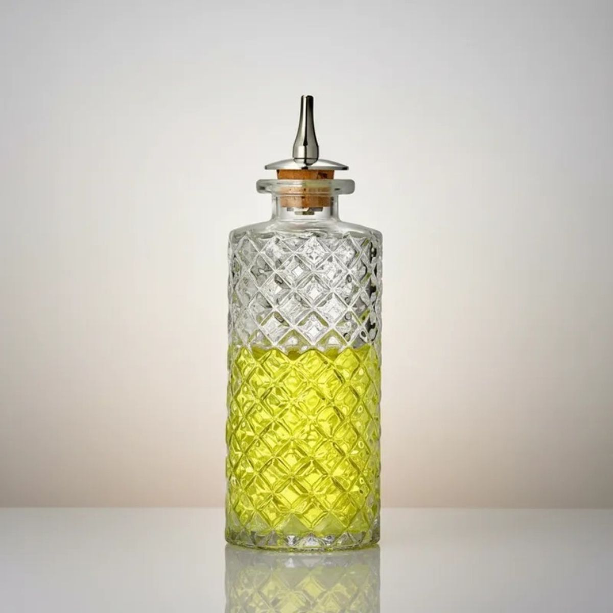 TODOHOGAR SANTIAGO DE CHILE - Dispensador endulzante vidrio - plateado 05