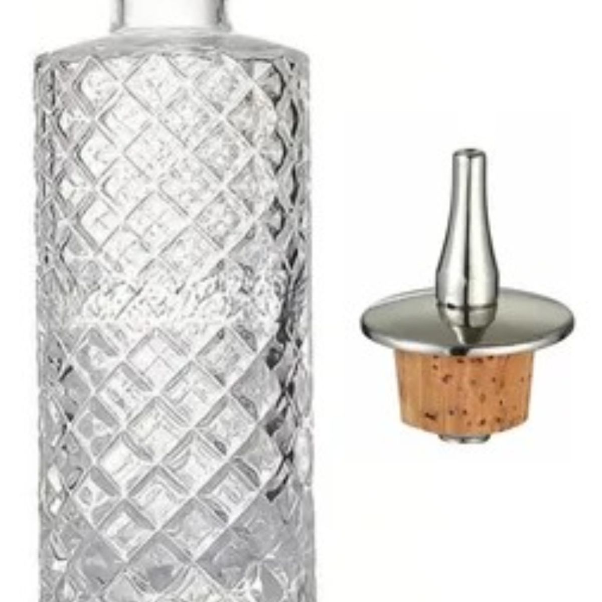 TODOHOGAR SANTIAGO DE CHILE - Dispensador endulzante vidrio - plateado 05