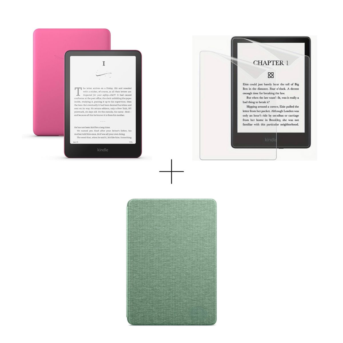 AMAZON - Nuevo Kindle Paperwhite Signature 32gb 12va + Funda Premium Verde