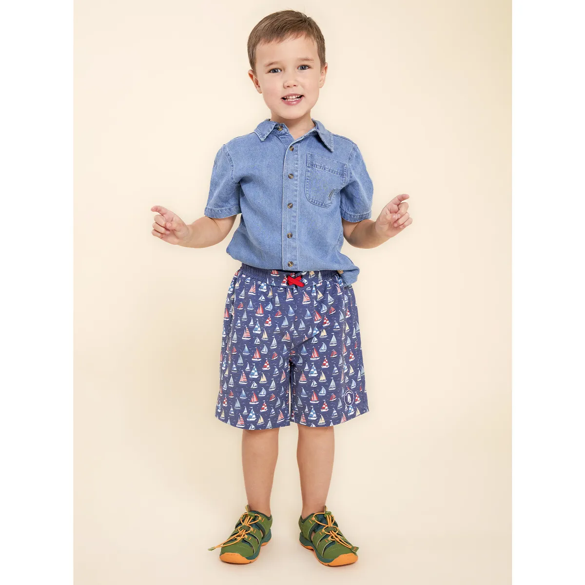 HUSH PUPPIES - Traje De Baño Niño Sea Ray Navy HUSH PUPPIES