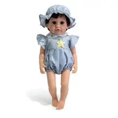 OKAY - Muñeca De Niña Reborn De Silicona De 55 Cm Con Sonido