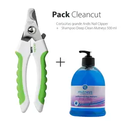 ANDIS - Pack Cleancut Cortaúñas + Shampoo Mutneys