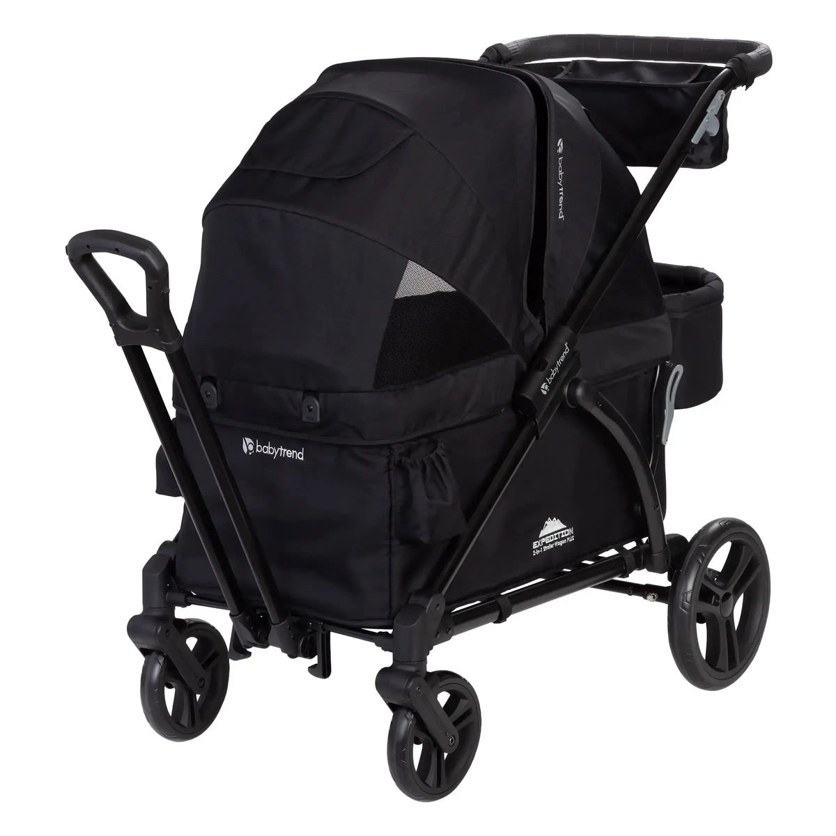 BABY TREND - COCHE DOBLE PASEO WAGON MUV EXPEDITION 2 EN 1 ULTRA BLACK