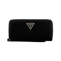 GUESS - Billetera Laurel Ii Slg Large Zip Around Negro