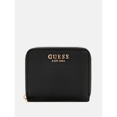 GUESS - Billetera Mujer Laurel Ii Slg Small Zip Around Negro