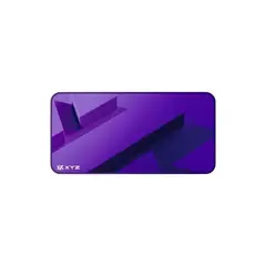 GENERICO - Mousepad Gamer XYZ PULSEPAD Series XXL, 120 x 60cm, Espesor 4mm, Púrpura