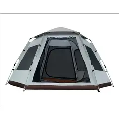 GENERICO - Carpa Automática Hexagonal Para 8 Personas 240x270x160