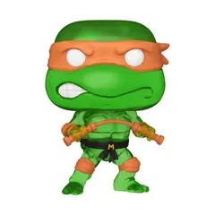 FUNKO - Pop Tortugas Ninjas – Michelangelo 1701 + Protector (Miguel Ángel)