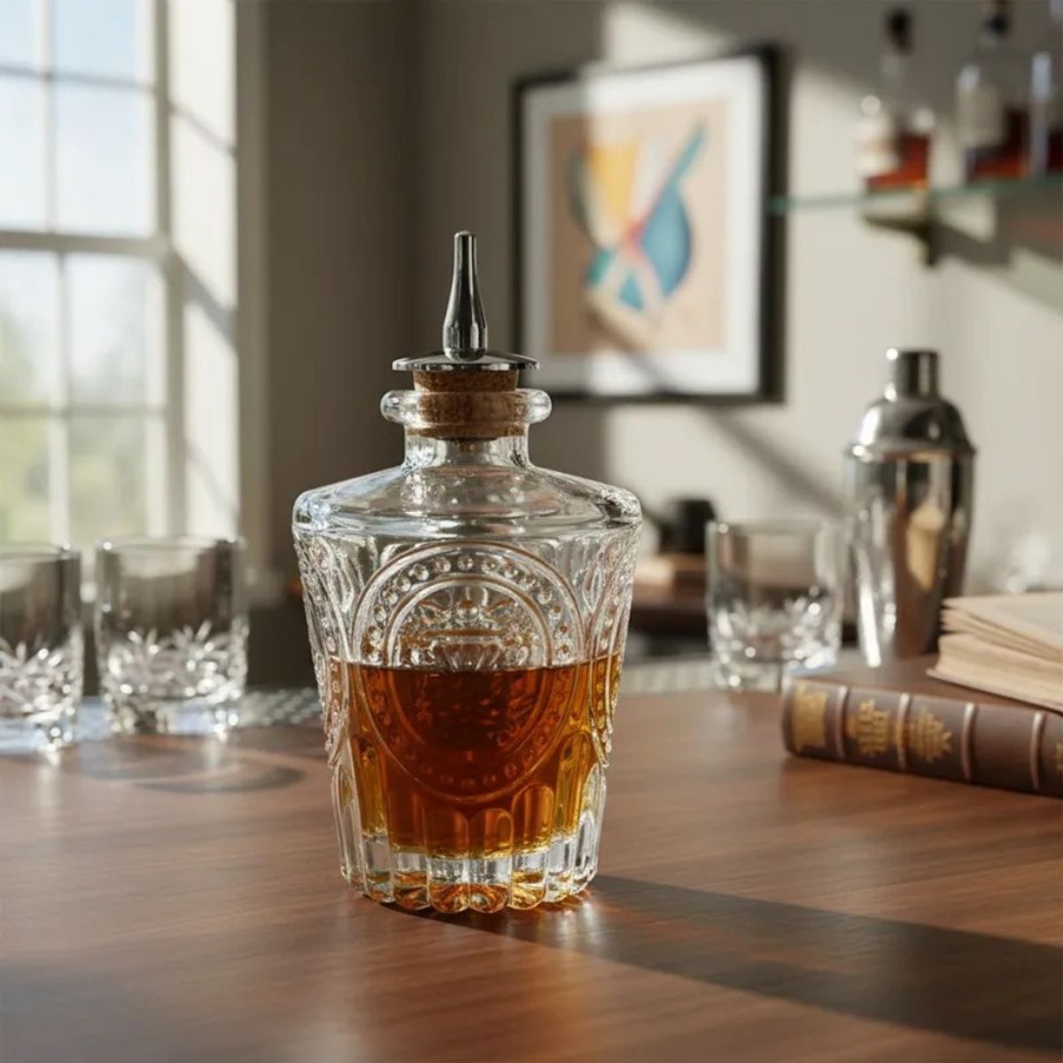 TODOHOGAR SANTIAGO DE CHILE - Dispensador endulzante vidrio - plateado 04