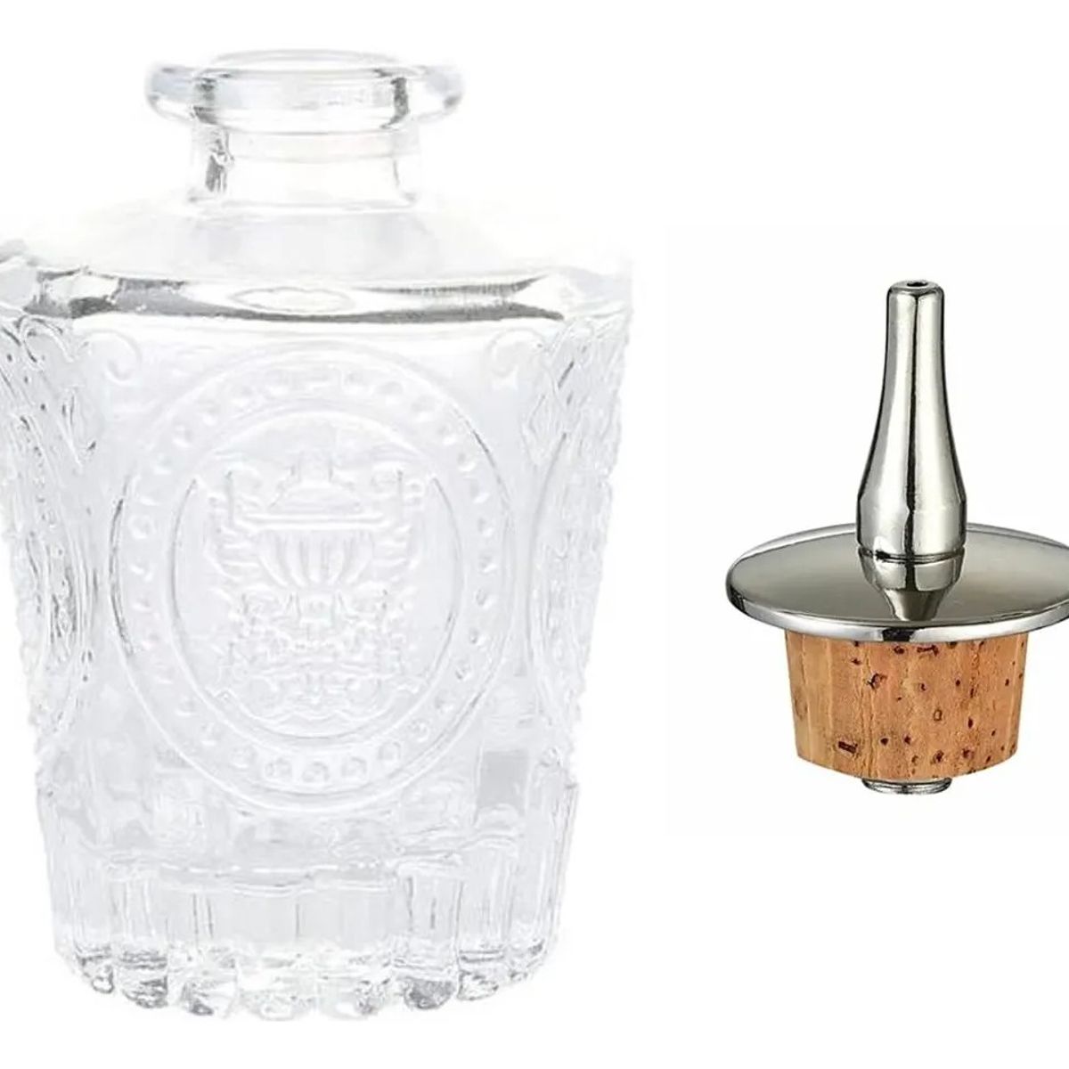 TODOHOGAR SANTIAGO DE CHILE - Dispensador endulzante vidrio - plateado 04