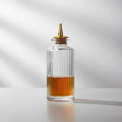 TODOHOGAR SANTIAGO DE CHILE - Dispensador endulzante vidrio - dorado 01