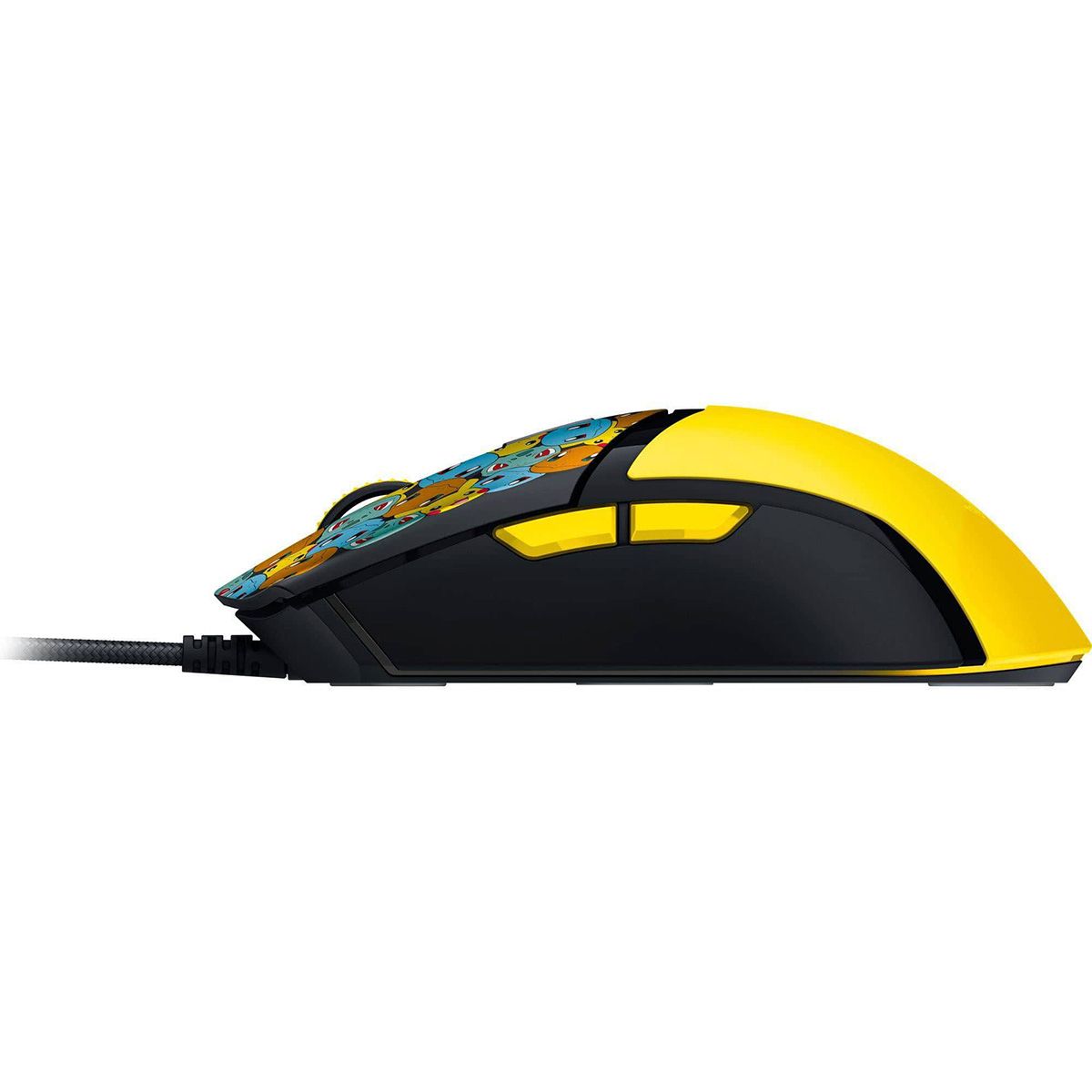 RAZER - Mouse Gamer Razer Cobra Pokémon Starters Edition 8500DPI Razer Chroma RGB NegroAmarillo