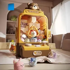 GENERICO - Mini Maquina Saca Peluches Y Juguetes Niño Oso