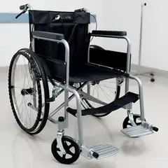 HOMEBRANDT - Silla De Ruedas Geriatrica Medica Con Freno Plegable 45cm