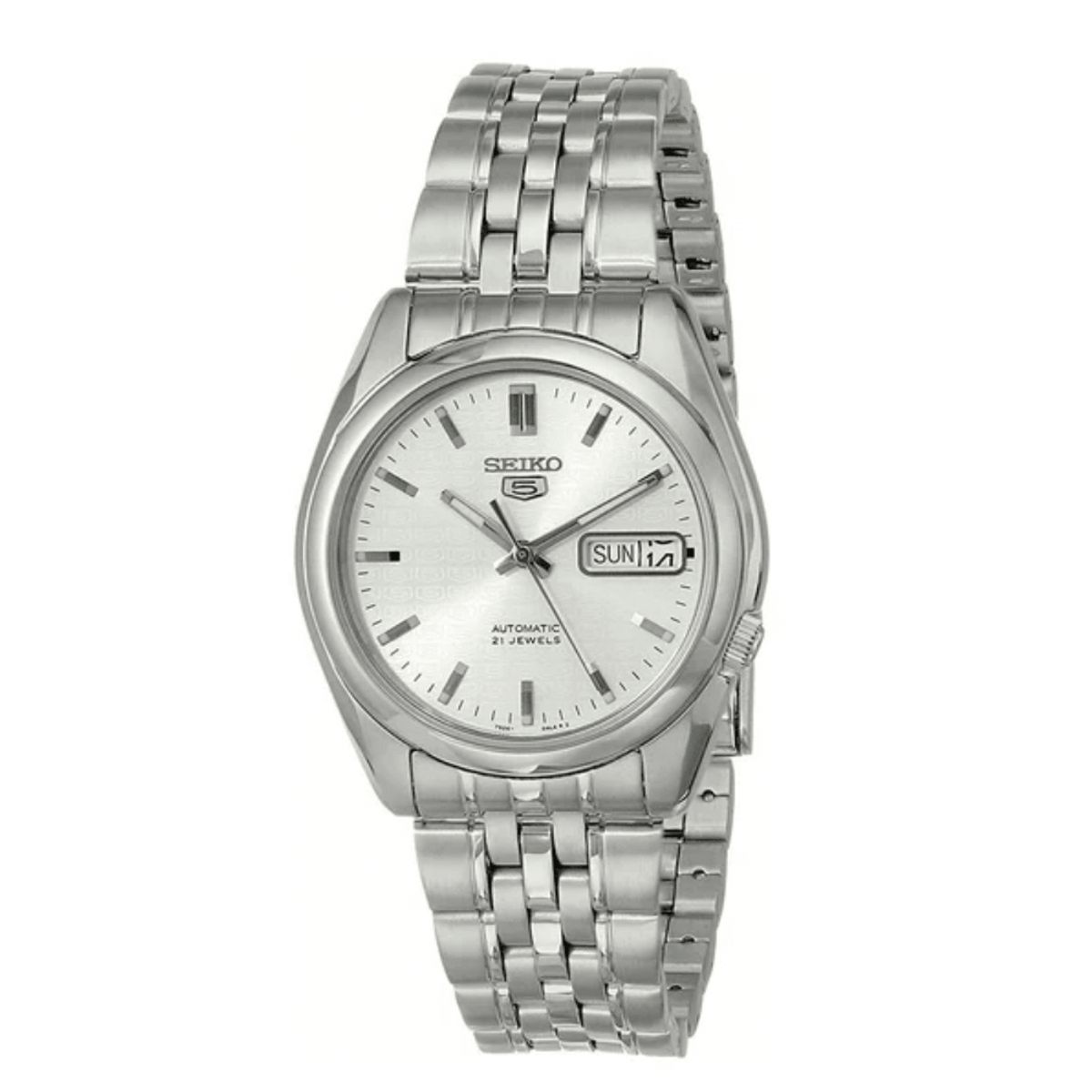 SEIKO - RELOJ SEIKO SNK355K1 AUTOMÁTICO PLATEADO HOMBRE