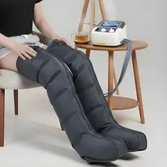 HOMEBRANDT - Masajeador De Piernas Electrico 6 Camaras Masajes Portatil