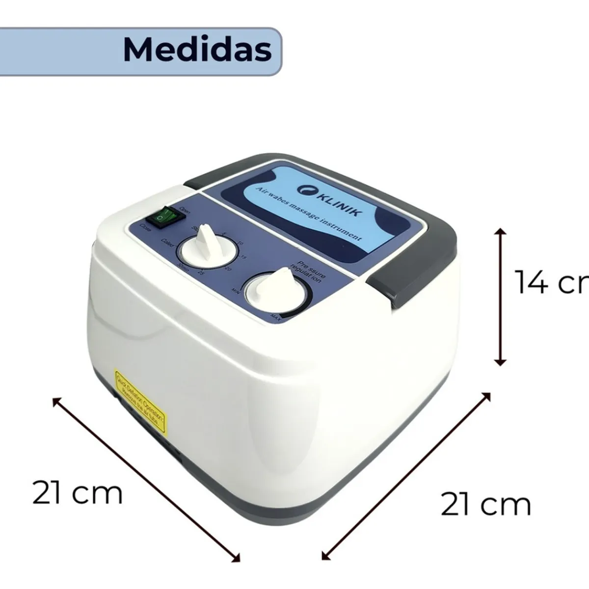 HOMEBRANDT - Masajeador De Cuerpo Completo Electrico 6 Camaras Masajes