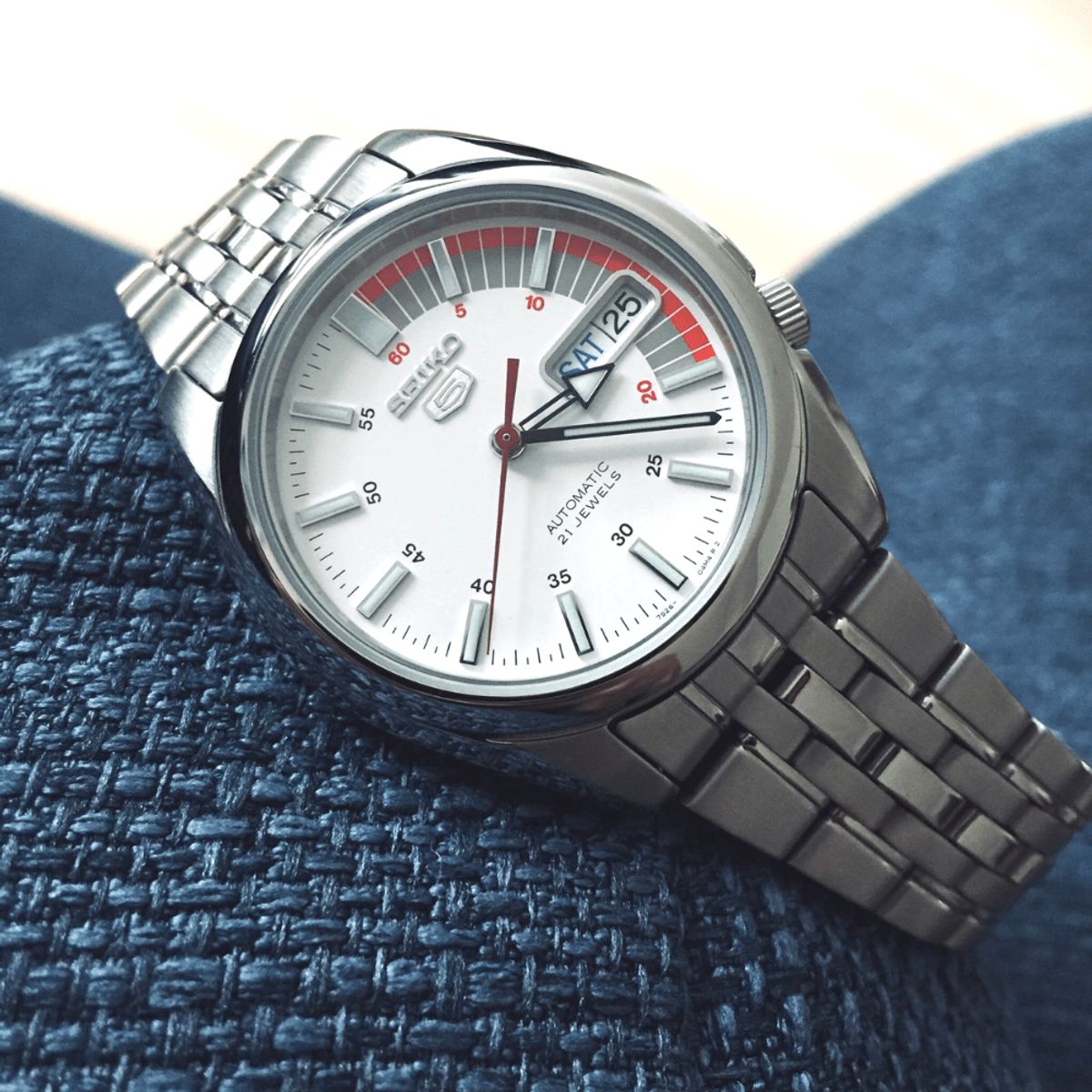 SEIKO - RELOJ SEIKO SNK369K1 AUTOMÁTICO PLATEADO HOMBRE