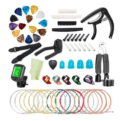 OFERTABKN - Kit 65 Pcs Herramientas De Reparacion Para Guitarra Acustica