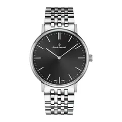 CLAUDE BERNARD - Reloj Slim Line 39mm Silver Hombre