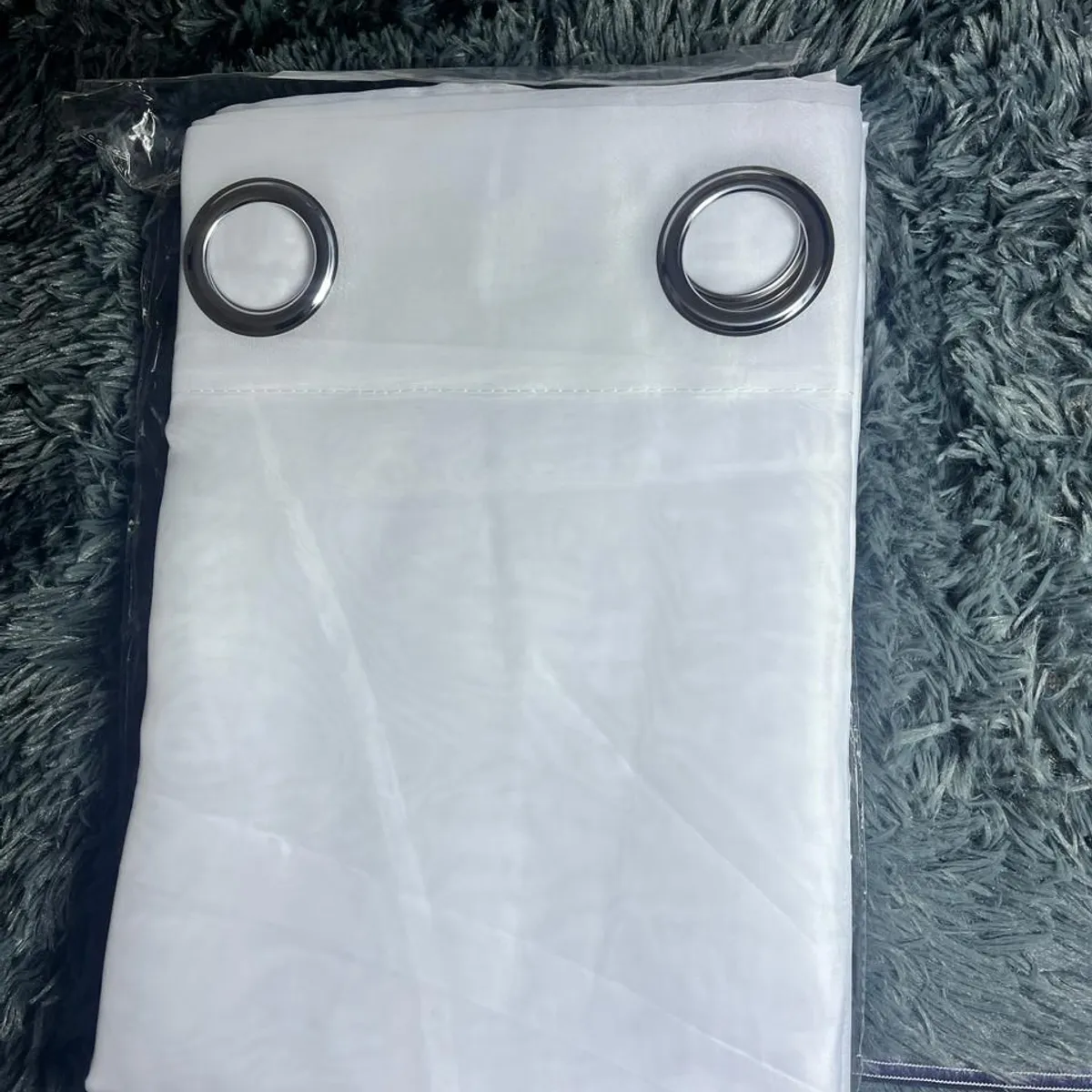 GENERICO - visillo blanco con argolla 150x230
