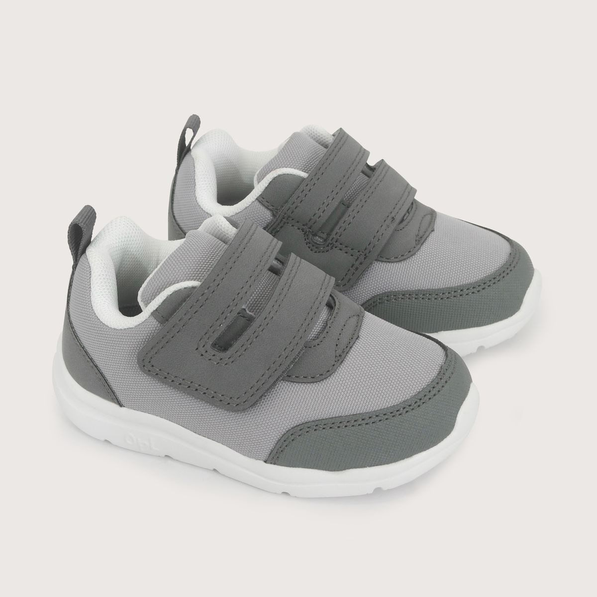 OPALINE - Zapatilla Sport Gris Niño