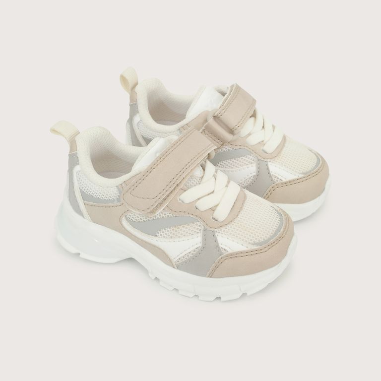 Zapatilla Unisex Deportiva Beige