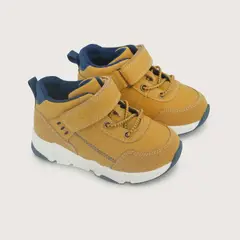 OPALINE - Zapatilla Casual Sport Mostaza Niño