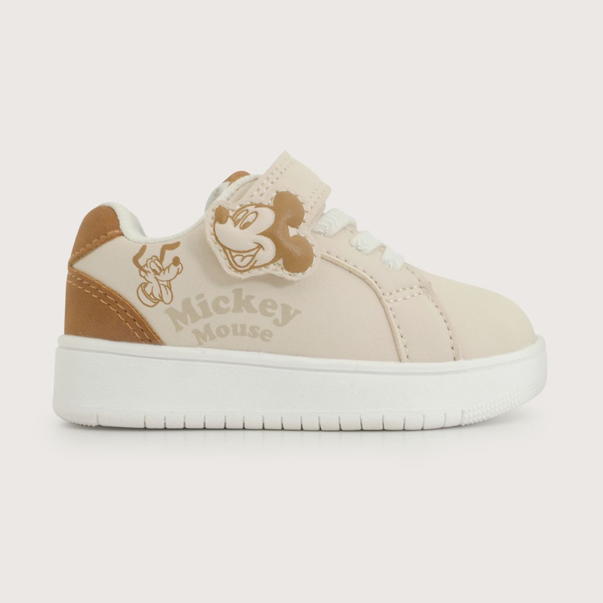 OPALINE - Zapatilla Urbana Disney Beige Niño