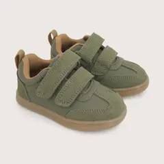 OPALINE - Zapatilla Casual Niño Verde Militar
