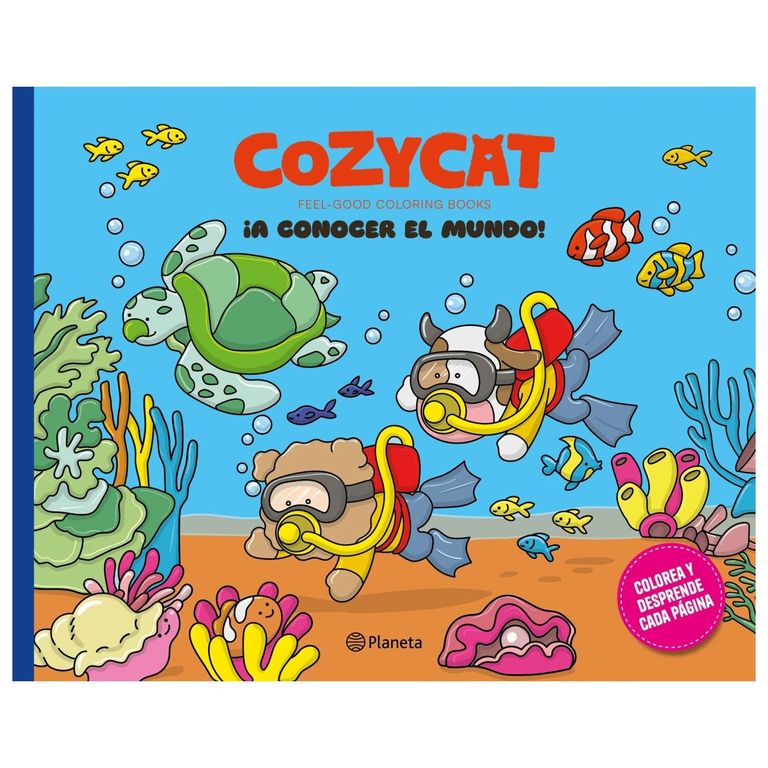 COZY CAT 4 A CONOCER EL MUNDO TAPA RUSTICA - ESTUDIO PE SAC - LIBRO