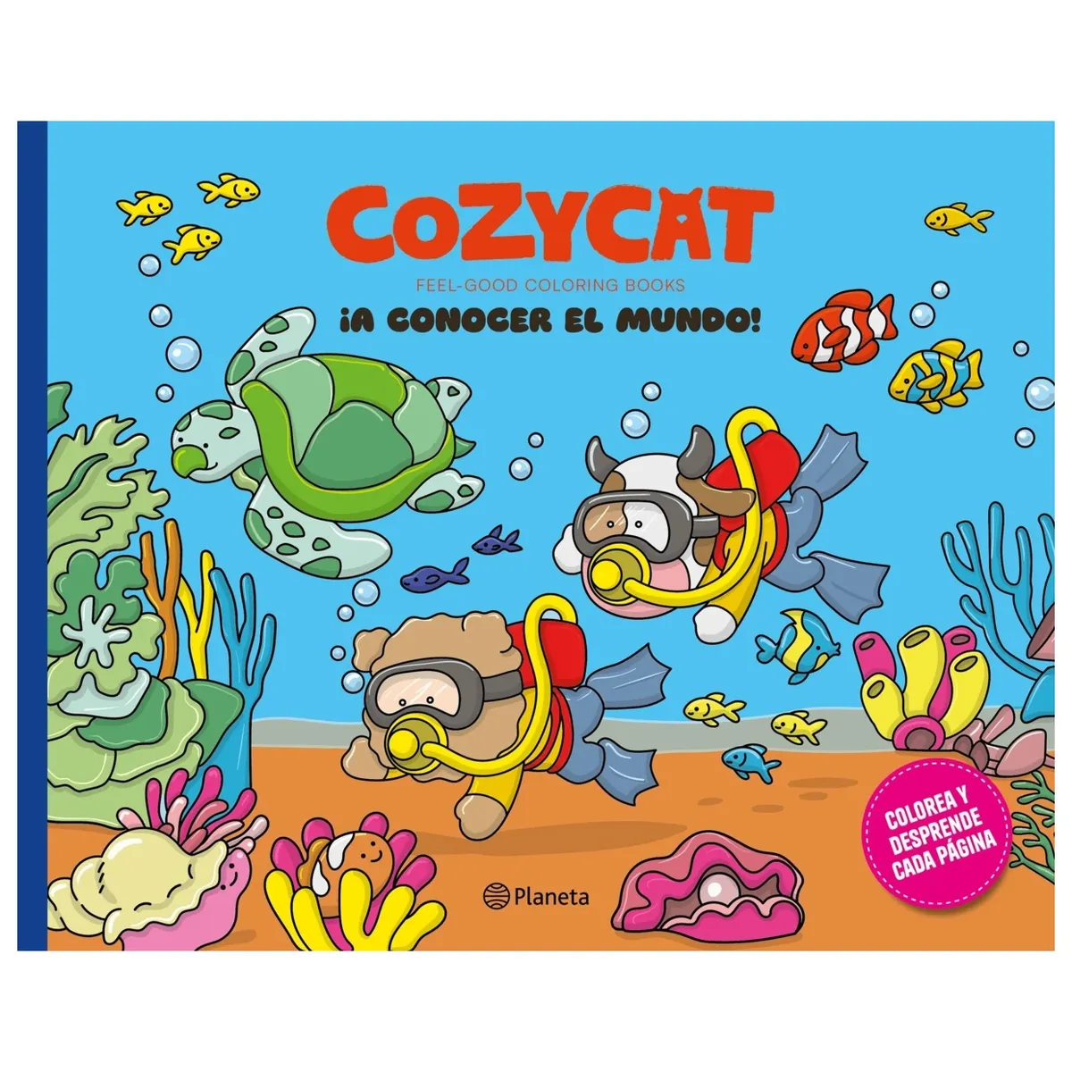 HITWAY MUSIC - COZY CAT 4 ¡A CONOCER EL MUNDO TAPA RÚSTICA - ESTUDIO PE SAC - LIBRO