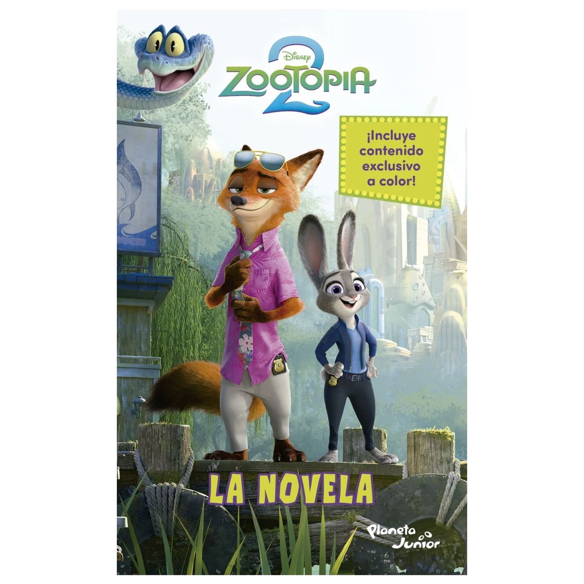 HITWAY MUSIC - ZOOTOPIA 2 LA NOVELA TAPA RÚSTICA - DISNEY - LIBRO