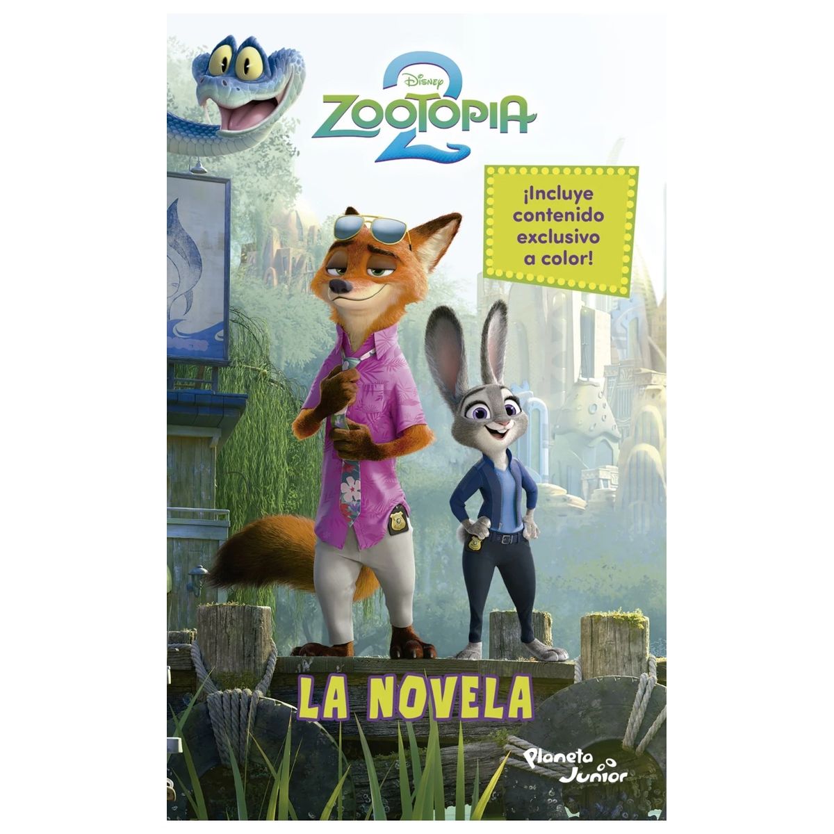 HITWAY MUSIC - ZOOTOPIA 2 LA NOVELA TAPA RÚSTICA - DISNEY - LIBRO