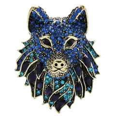 VC ACCESORIOS - Broche Lobo Blue Wuli & Baby