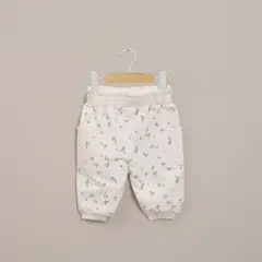 OPALINE - Pantalon Buzo Bebe Niña Crema