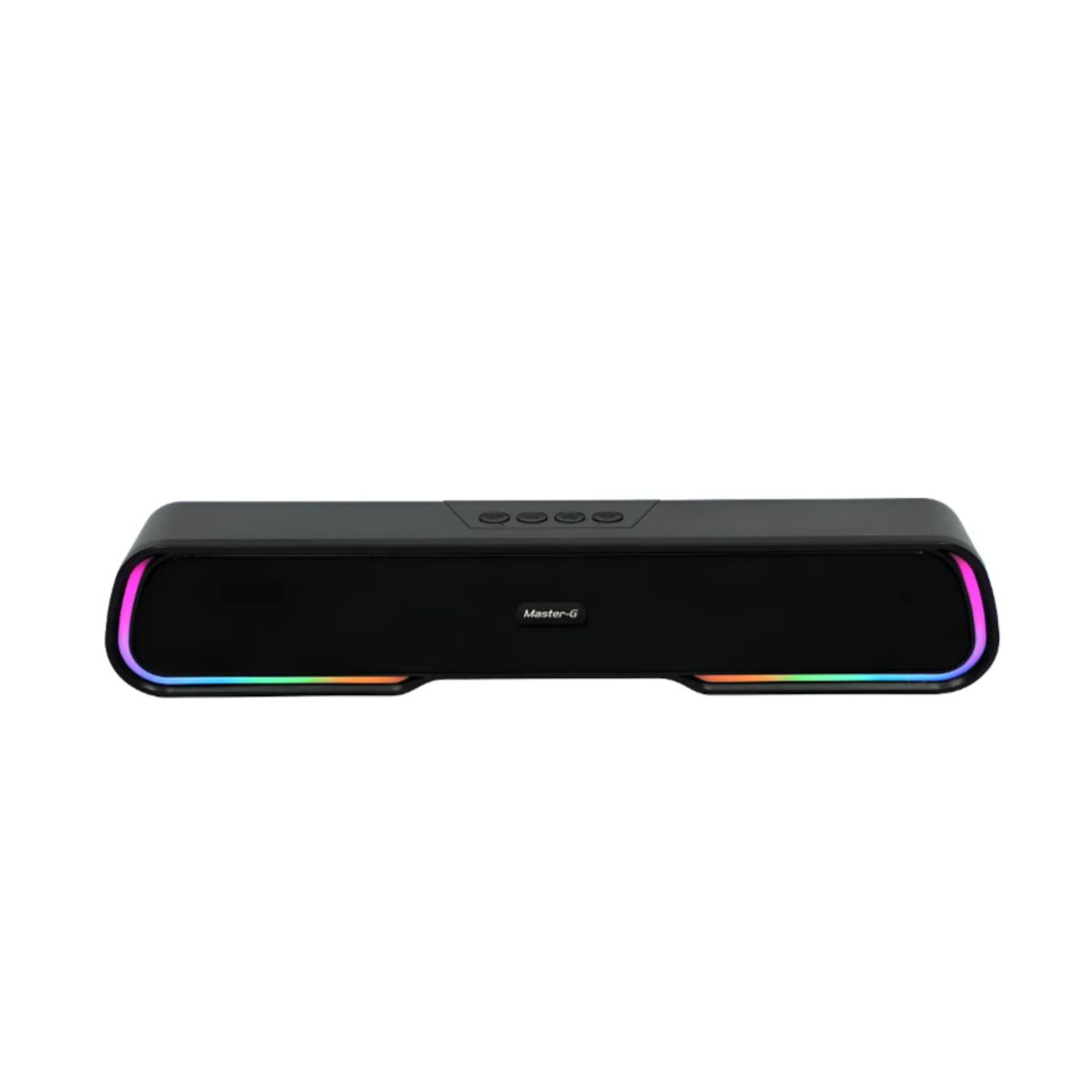 MASTER G - Soundbar Parlante Gamer Bluetooth Luces Rgb 1200mah Master-g