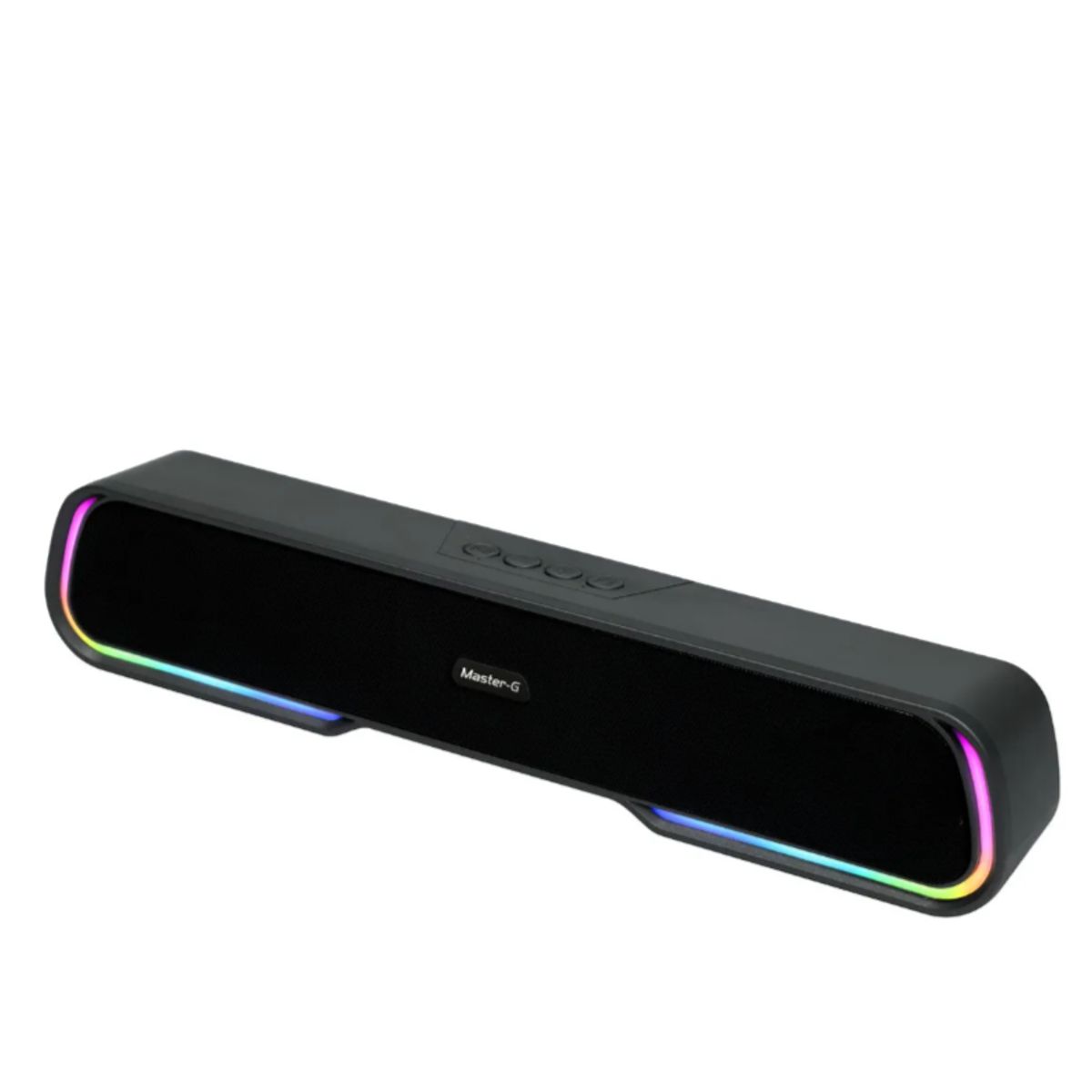 MASTER G - Soundbar Parlante Gamer Bluetooth Luces Rgb 1200mah Master-g