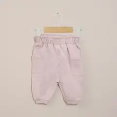 OPALINE - Pantalon Buzo Bebe Niña Lila