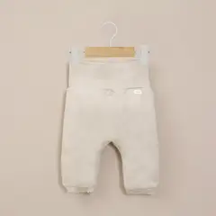 OPALINE - Pantalon Buzo Bebe Unisex Taupe