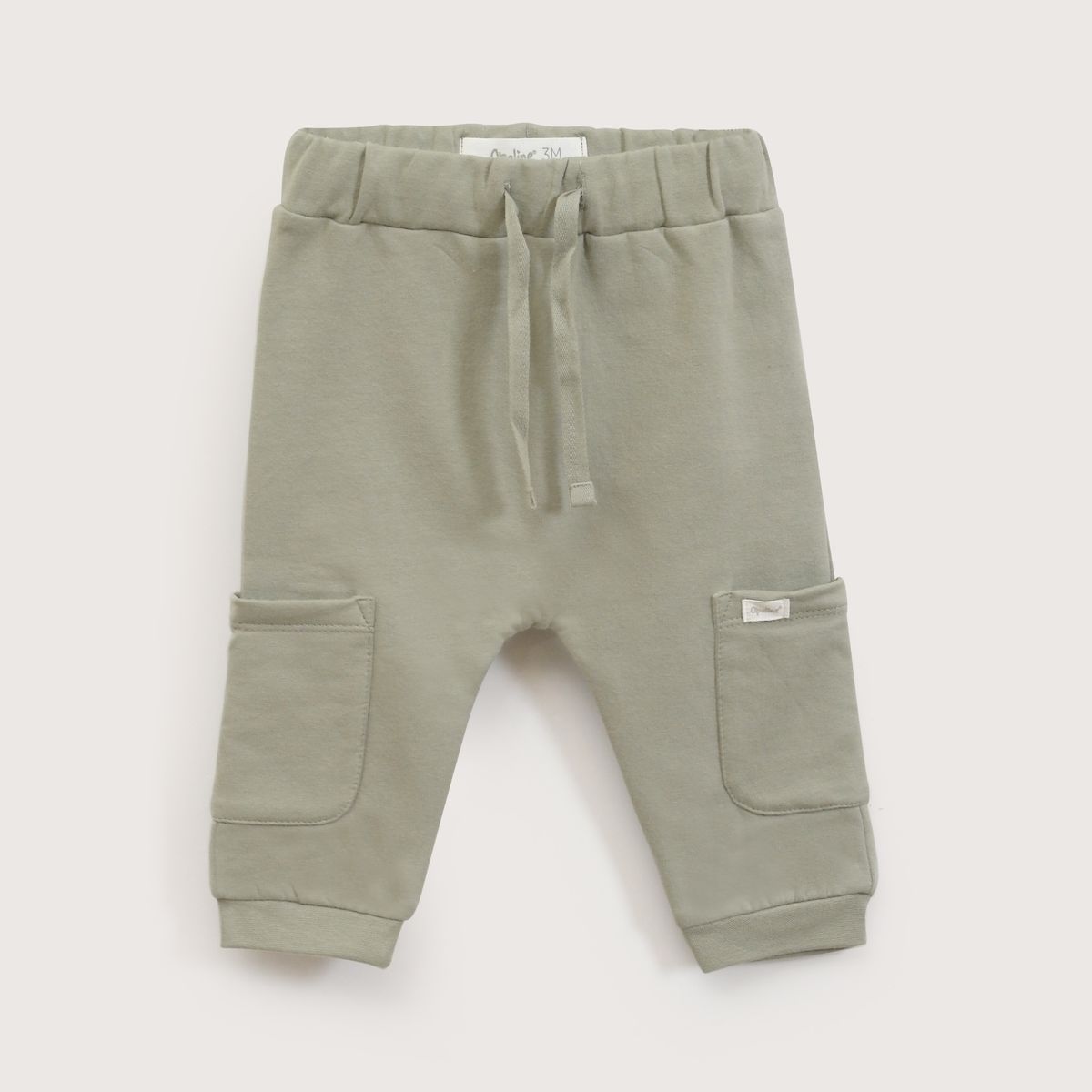 OPALINE - Pantalon Buzo Bebe Niño Verde