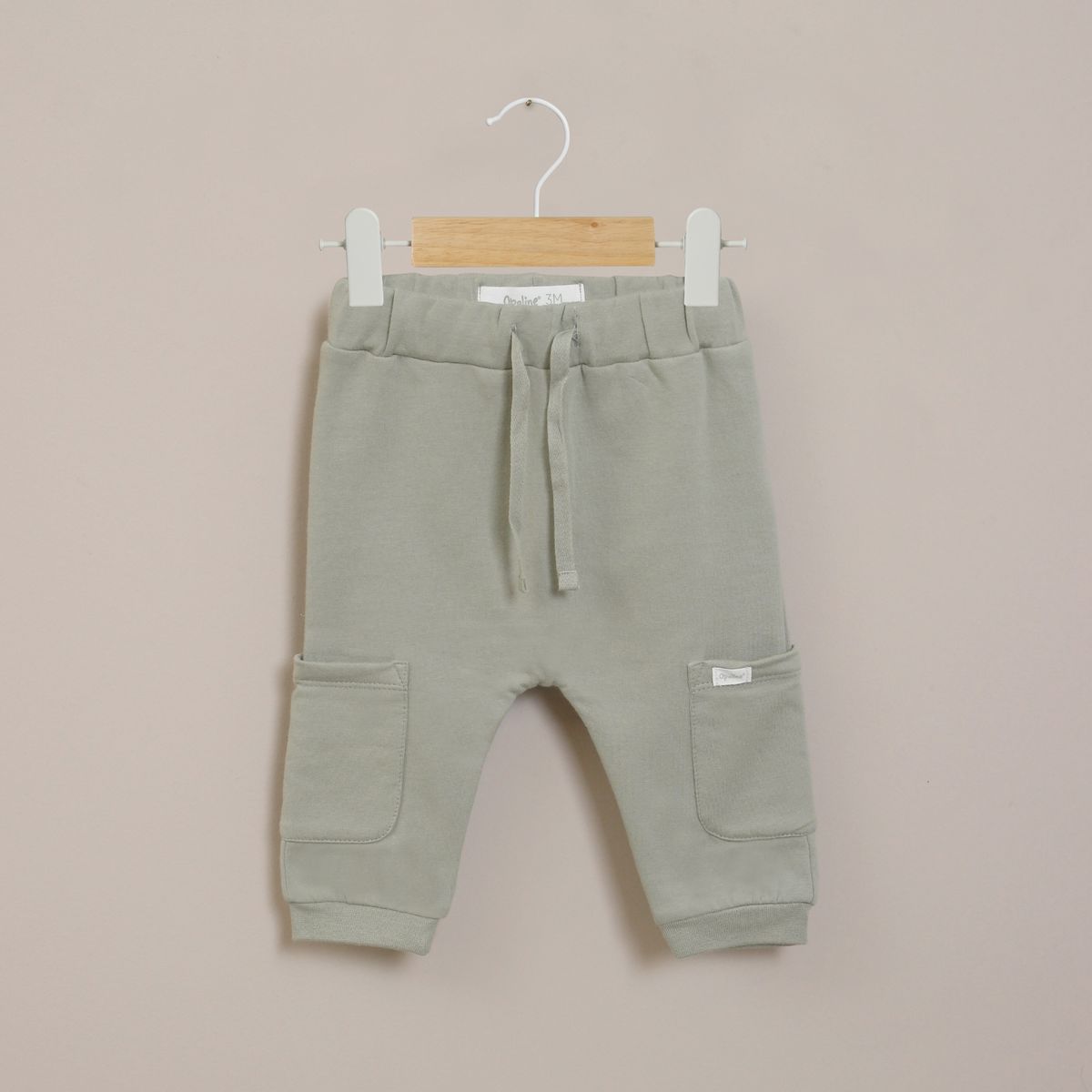 OPALINE - Pantalon Buzo Bebe Niño Verde