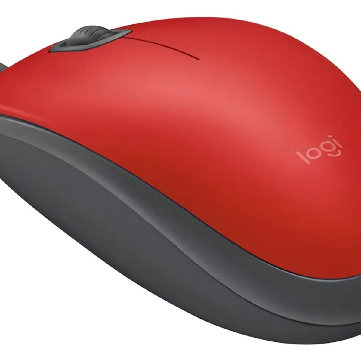 LOGITECH - Mouse Optico Logitech M110 Silent Usb Red Color Rojo